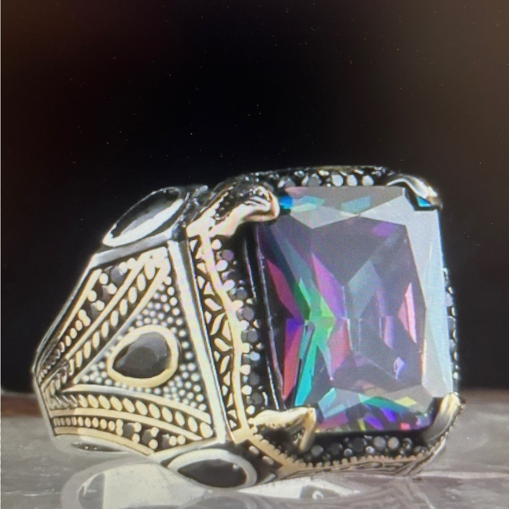 FASCINATING MULTI COLOR RING - Picture 7 of 16